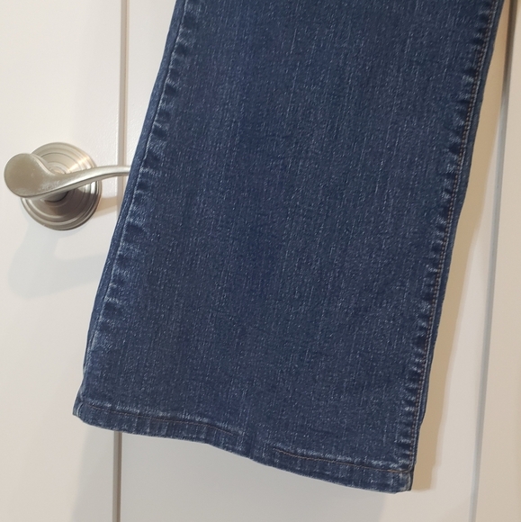 NYDJ Lift & Tuck Boot Cut Jeans High Rise Stretch Size 16 Medium Wash - Picture 3 of 16